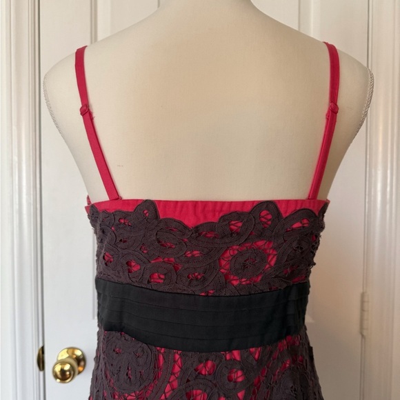 “FLOREAT” Anthropologie Battenburg Crochet Overlay Dress - Picture 9 of 12